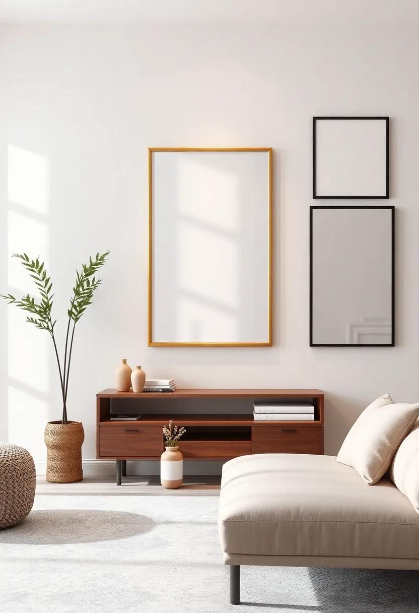 Highlighting the Warmth of Wood Frames⁢ in ​Modern Decor Aesthetic