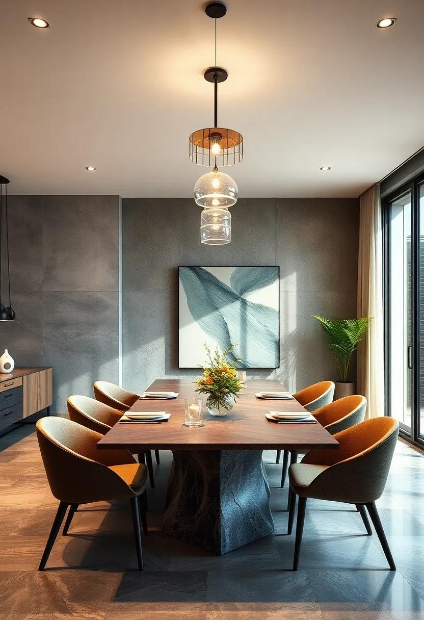 Integrating ​Nature:⁣ Bringing Organic Shapes into Modern⁤ Dining Design
