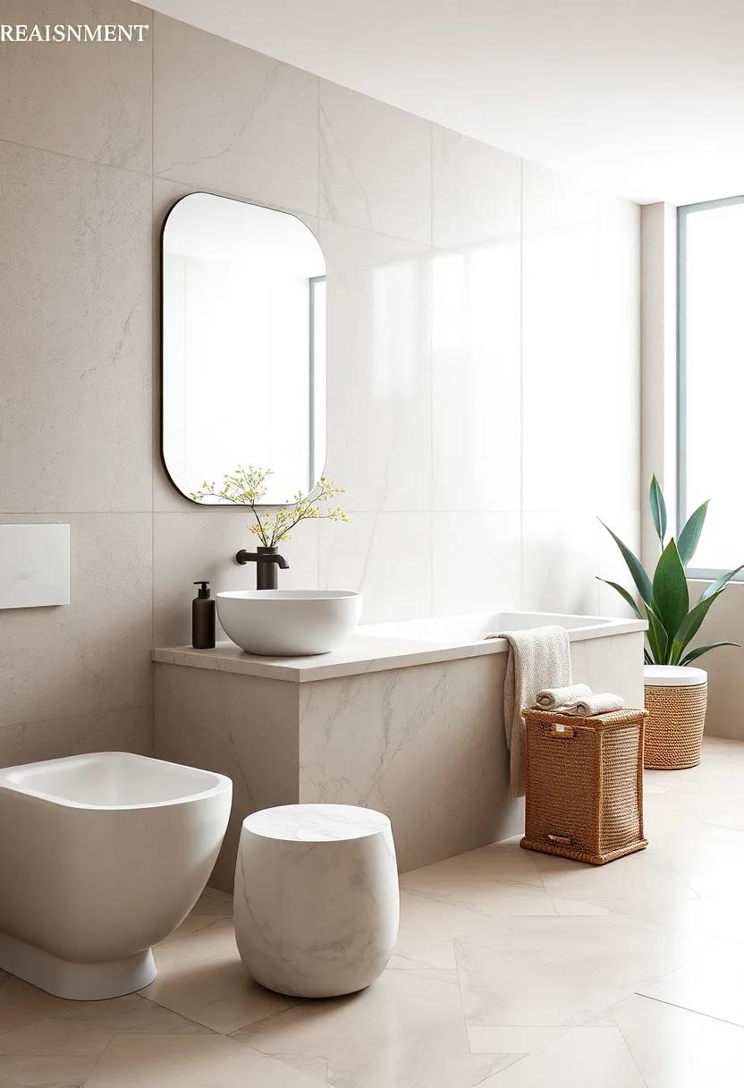 Reflect on the elegance of ⁣a well-organized bathroom,with carefully ⁤chosen marble accessories that tie the‍ neutral palette together ‌seamlessly