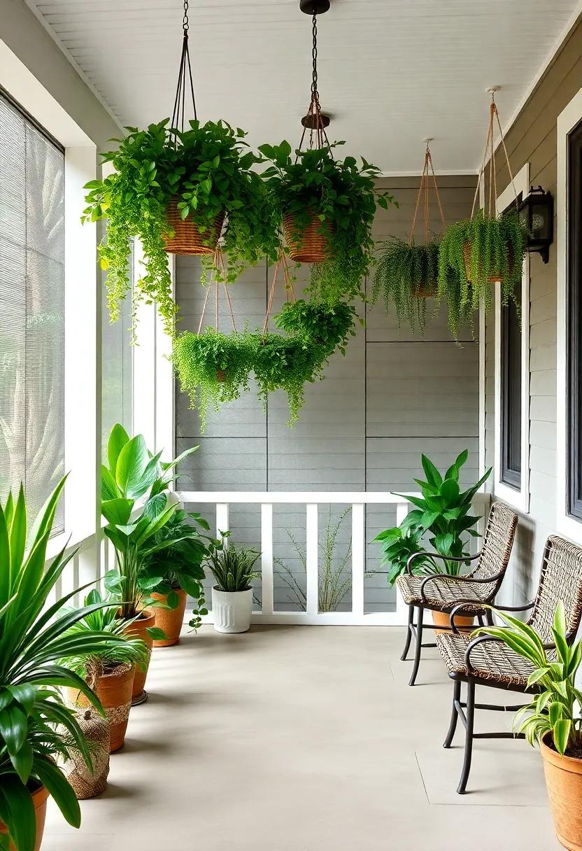 The Art ‍of Choosing the Right Hanging Plants for Your Porch