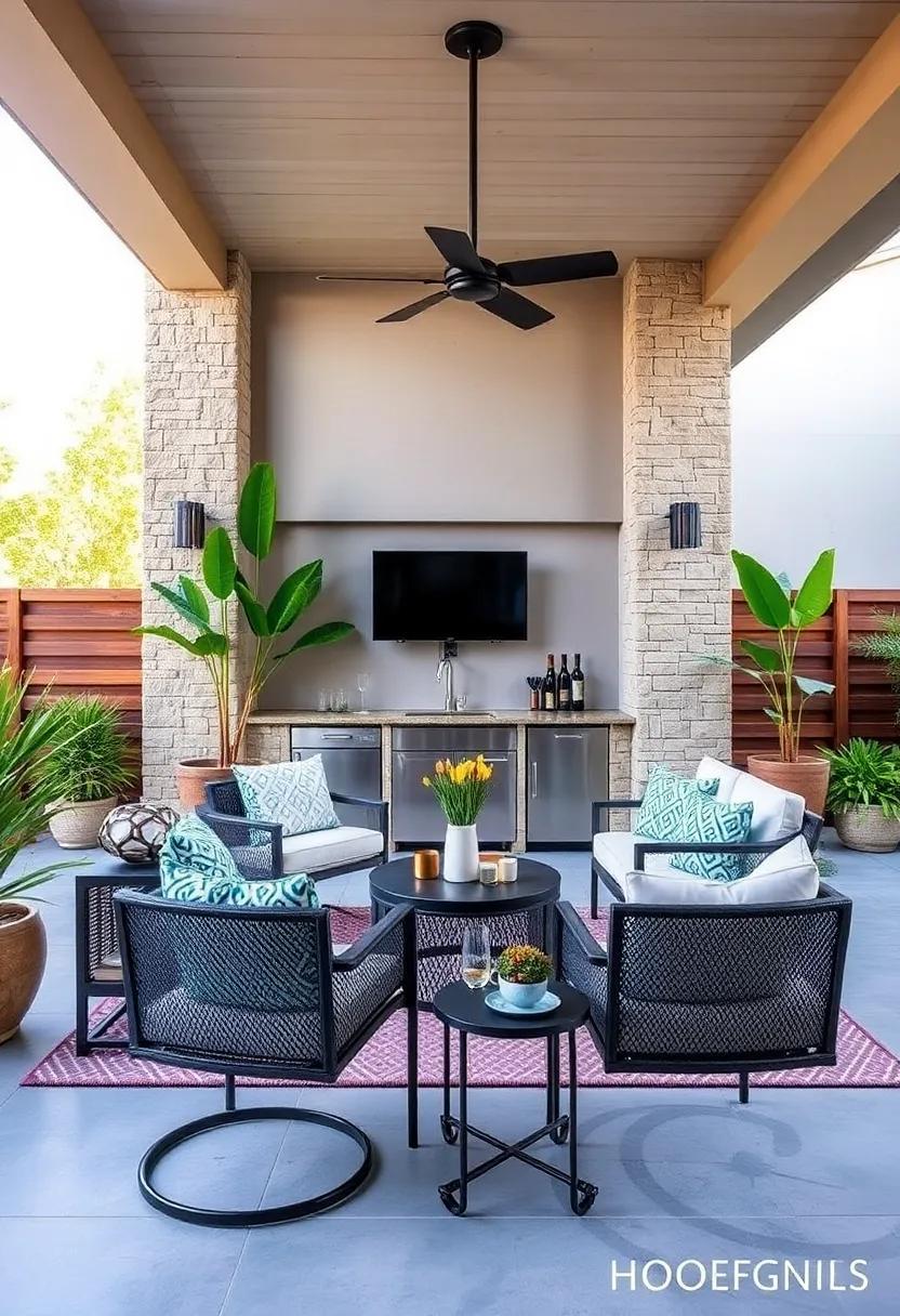 Elevate Your Outdoor Space: Discover Patio Bars with Stylish Wine Racks