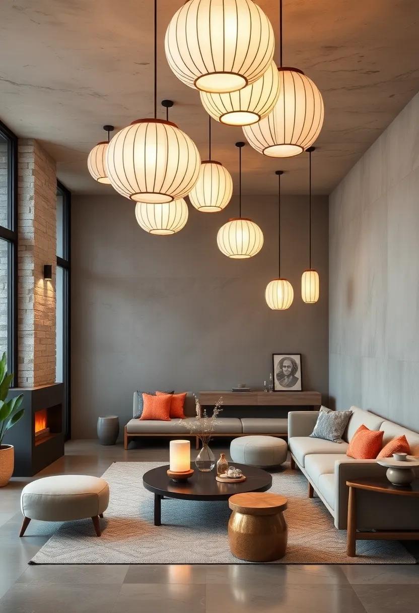 29 Unique Japandi Lighting Fixtures Featuring Elegant Paper Lanterns for Serene Spaces