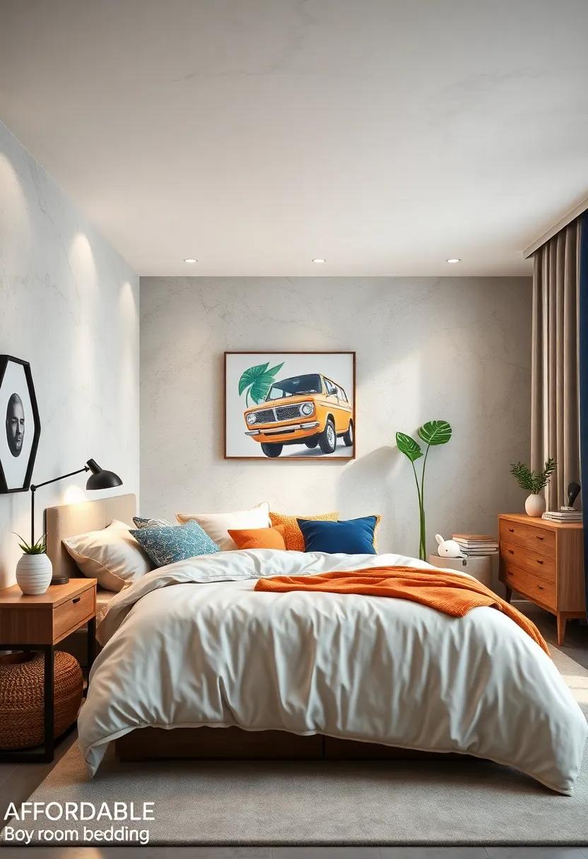 Budget-Friendly Bedding:⁣ Look for fun and thematic​ bedding sets that fit within‌ your budget to tie the room together