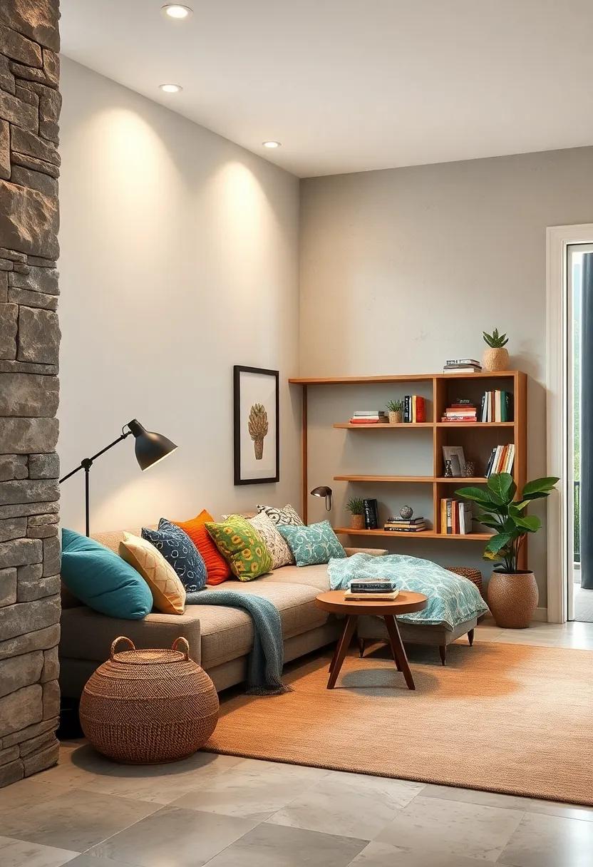 Create⁢ a Reading ​Nook: Designate‌ a small corner with⁤ cushions and a⁤ bookshelf, ⁢making ⁤it inviting for reading