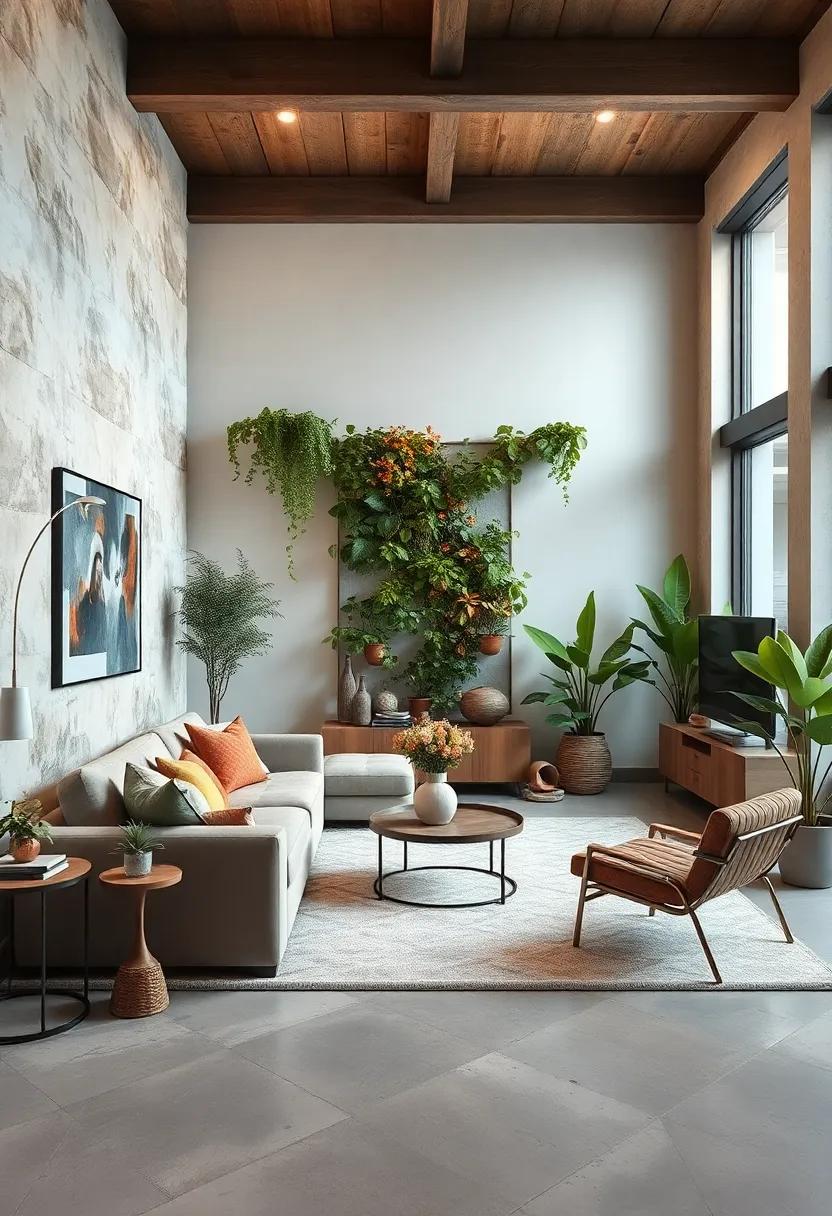 Creating a⁤ Cozy Jungle Vibe in ​your Living Room ⁤with‌ Diverse Plant Selections