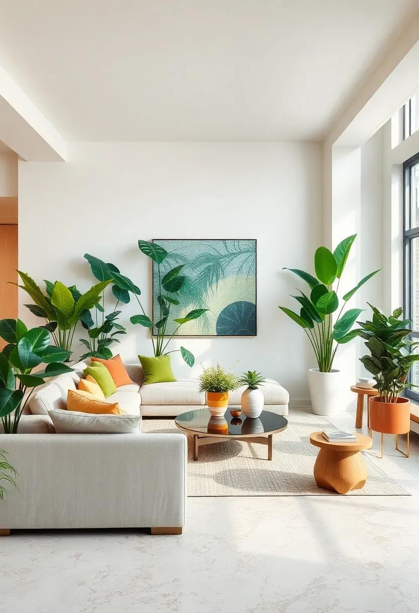 Showcasing Plant Art with Creative‌ Displays​ for Maximum Visual Impact