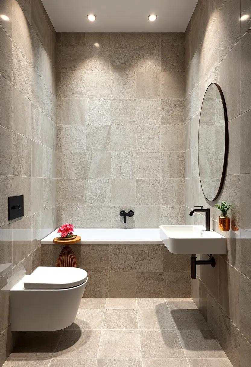 Embracing Bold Patterns to Elevate Small Bathroom Aesthetics