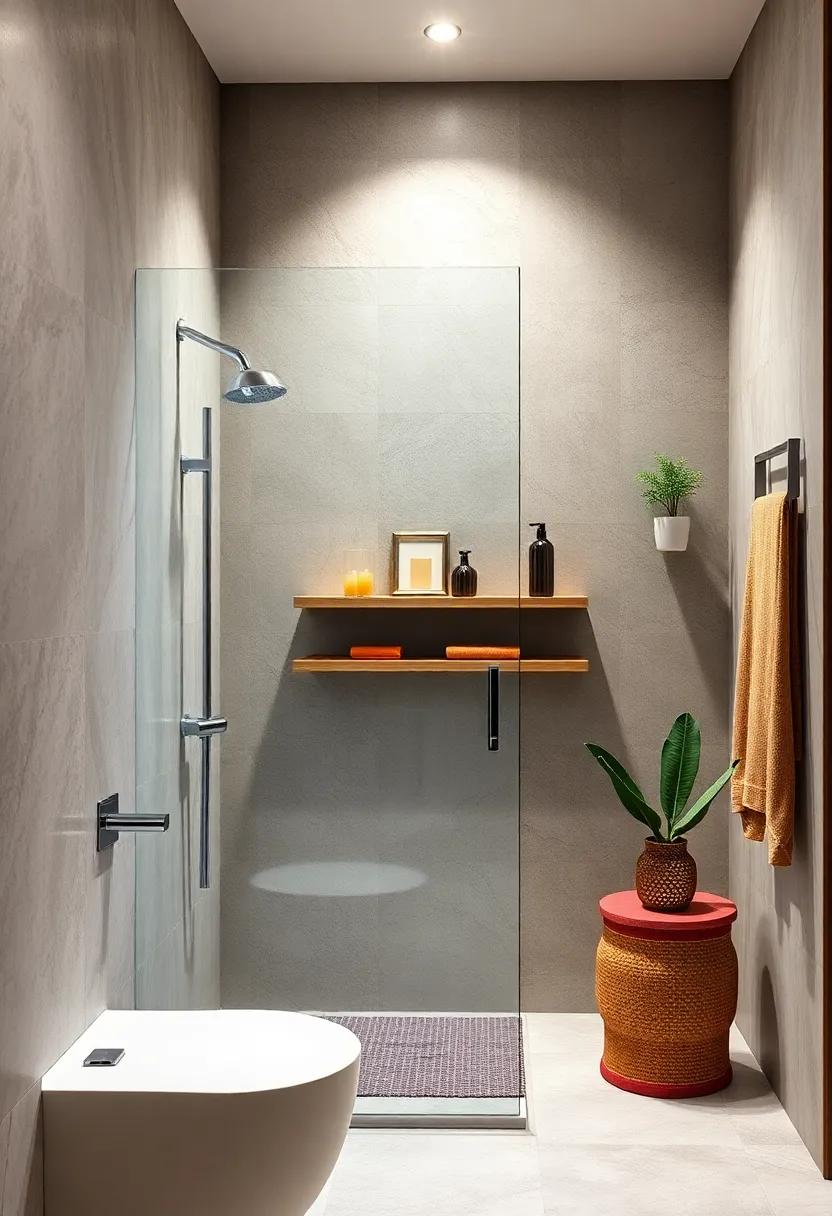 Floating Shelves ‍for a Stylish and Functional Shower Experience
