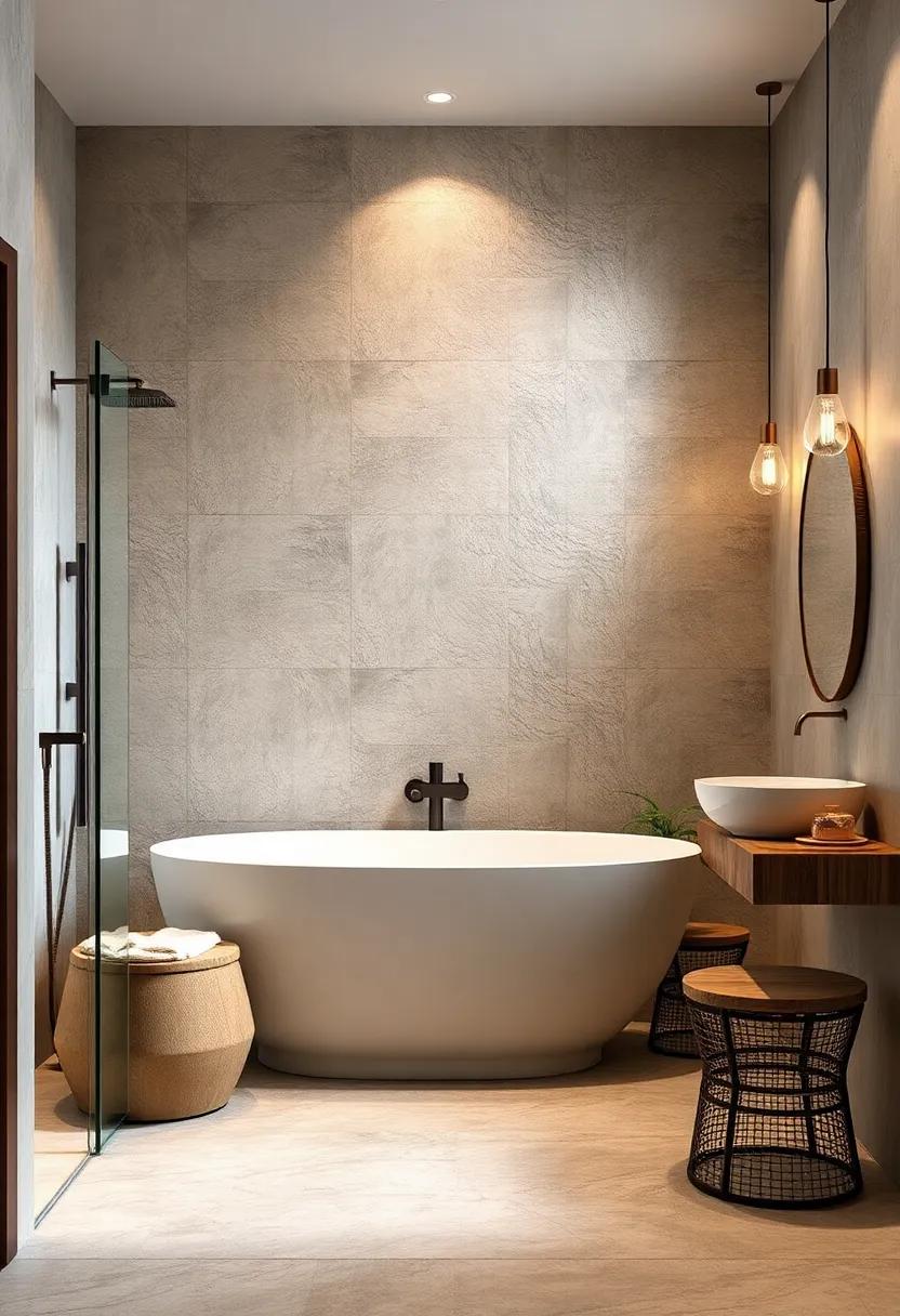 Textured Wall Panels:⁢ Adding depth and ‍Interest to Your ​Shower Space