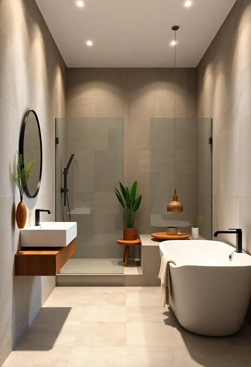 Embrace Minimalism: Discover ‍sleek ⁣lines and simple color palettes⁢ that create a serene atmosphere in your bathroom with a modern​ tub ‌and shower combo