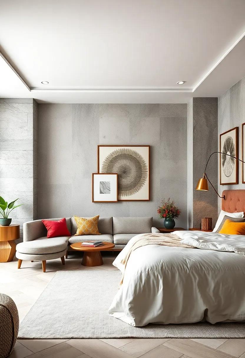 Add a Touch of Glamour: Incorporate metallic accents in your decor,from lamps to frames,for a chic⁢ and sophisticated feel