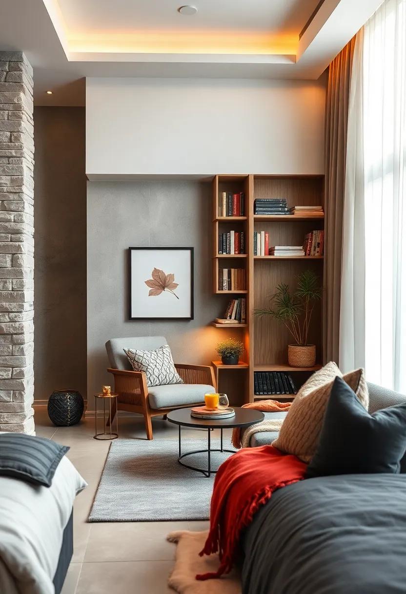Create a cozy Reading ⁤Nook: Designate a ⁢corner ⁤of⁣ your bedroom with a comfy chair,good lighting,and ​a bookshelf ⁣for shared moments