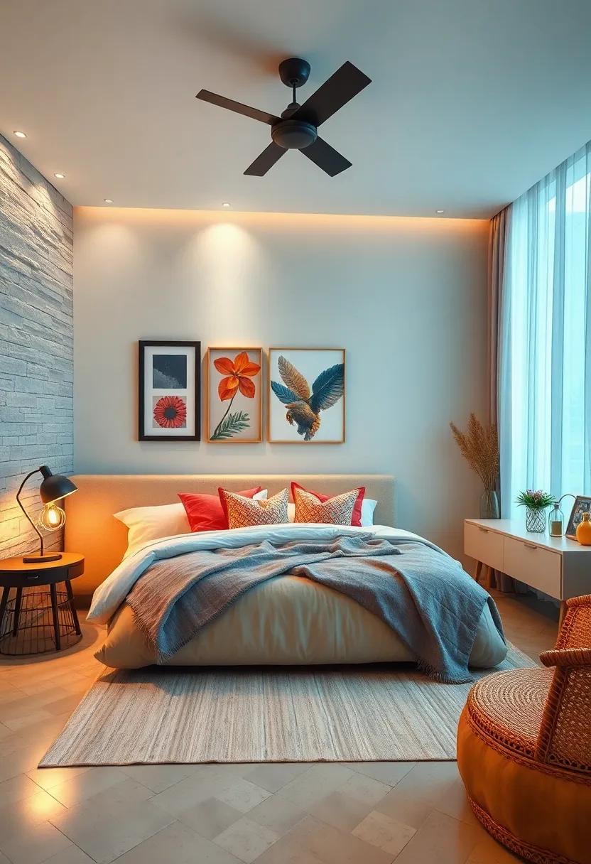 create a Customized Space: Personalize your bedroom with items that tell‌ your story,from souvenirs to keepsakes