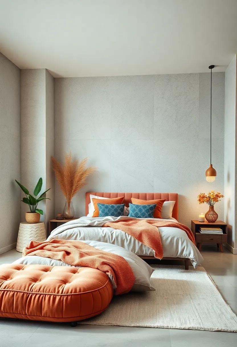 Layer Textures for Warmth: Combine‍ plush fabrics, such ⁤as‍ velvet, linen, and knits,‌ to create a warm and ⁤inviting atmosphere