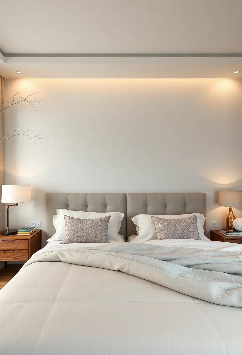 personalize‌ Your‍ Nightstands: Use nightstands that reflect both‌ of your⁤ personalities, filled⁣ with meaningful books​ or keepsakes