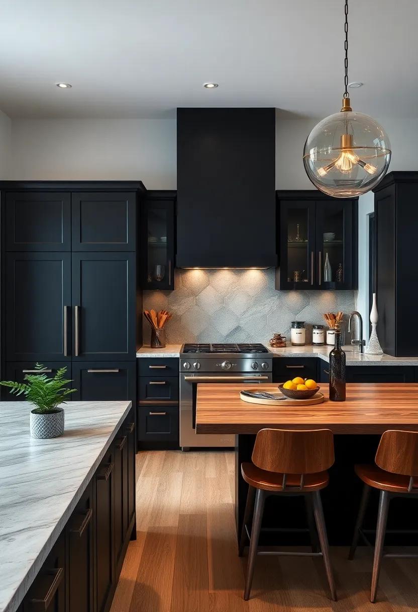 Building a Dream Kitchen: Vision and Planning for Black Cabinets with Wood