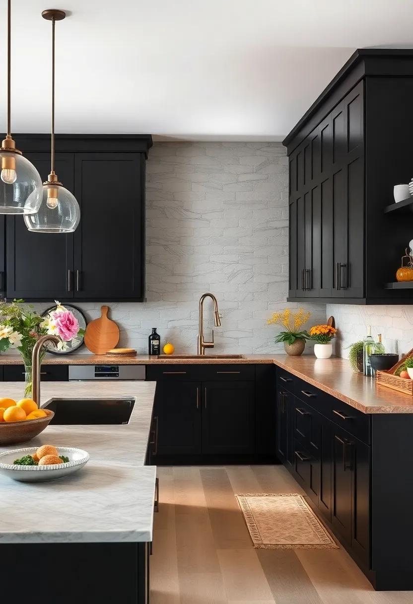 Designing With Flow: How Black Cabinets Enhance Kitchen Layouts