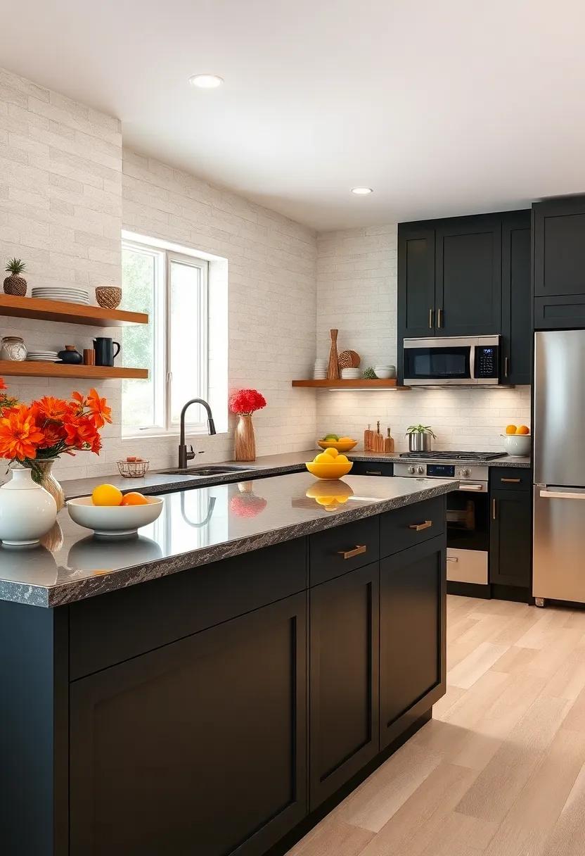 Accessorizing Wisely: Choosing Cookware and Decor for black and Wood Kitchens