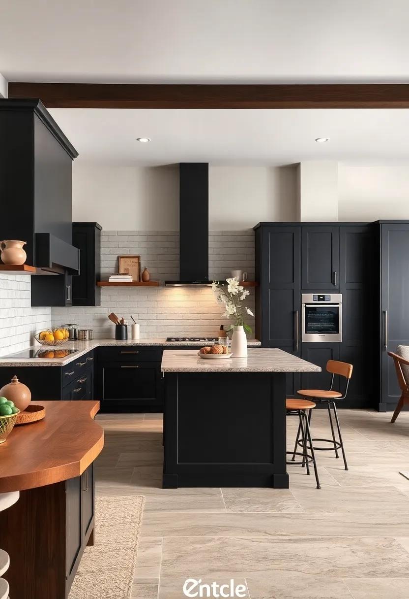 The Perfect Pairing: Selecting the Right Wood Type for Your Black Cabinets
