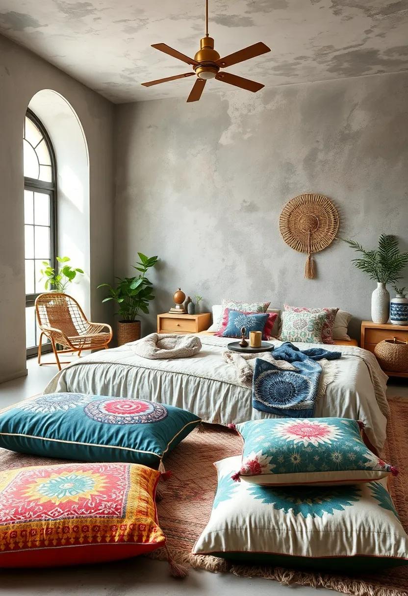 DIY ​Cushion⁢ Covers: Craft ⁤your⁣ own ‍cushion covers ​using fabric⁢ scraps​ or tie-dye techniques⁢ to​ personalize your ⁢floor cushions⁢ and ‌showcase your creativity