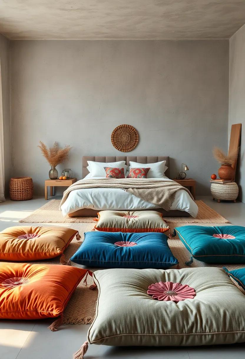 Feng Shui Inspiration: Arrange cushions in ⁤a way that promotes energy flow throughout the ⁣room, encouraging calmness and tranquility