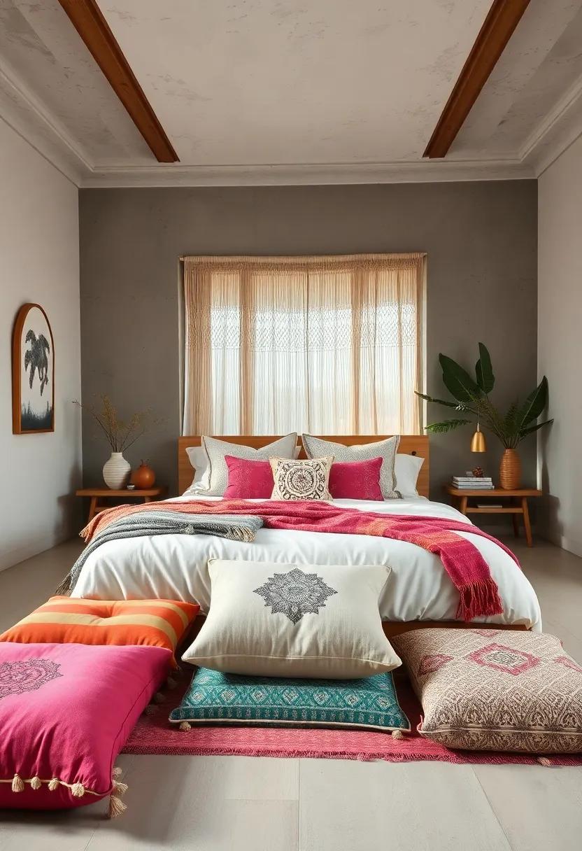 Seasonal Adjustments:⁤ Change ‌up your cushion ⁤covers or ‌add seasonal decorations to‍ keep your boho bedroom feeling⁤ fresh and‌ inviting⁢ year-round