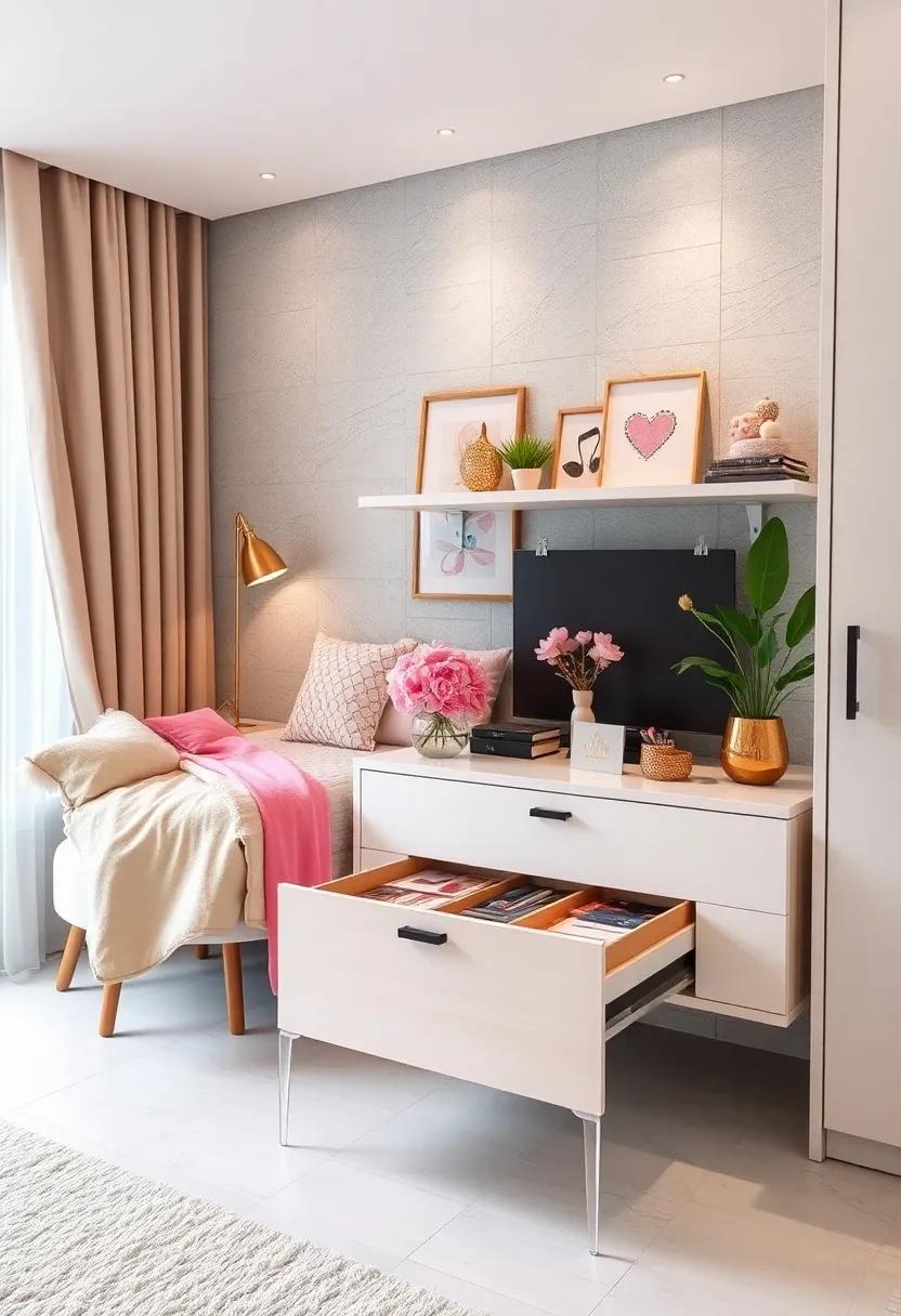 Drawer Dividers: Keep drawers tidy with dividers that separate jewelry, stationery, or makeup, ensuring ⁣everything ⁢has its‌ place