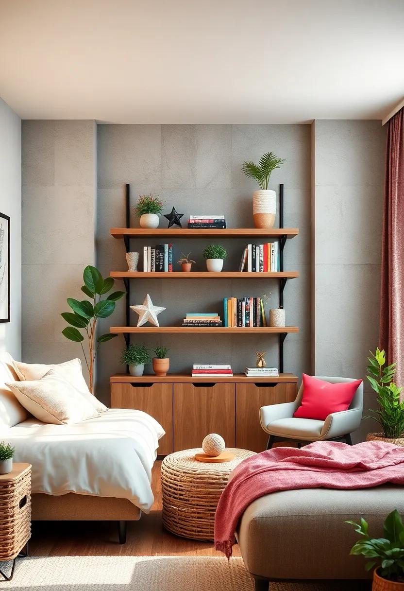 Tiered Shelf ⁢Units:⁣ Opt for tiered shelf units to maximize⁤ vertical space and​ showcase books, plants,⁤ or ⁣collectibles ⁤beautifully