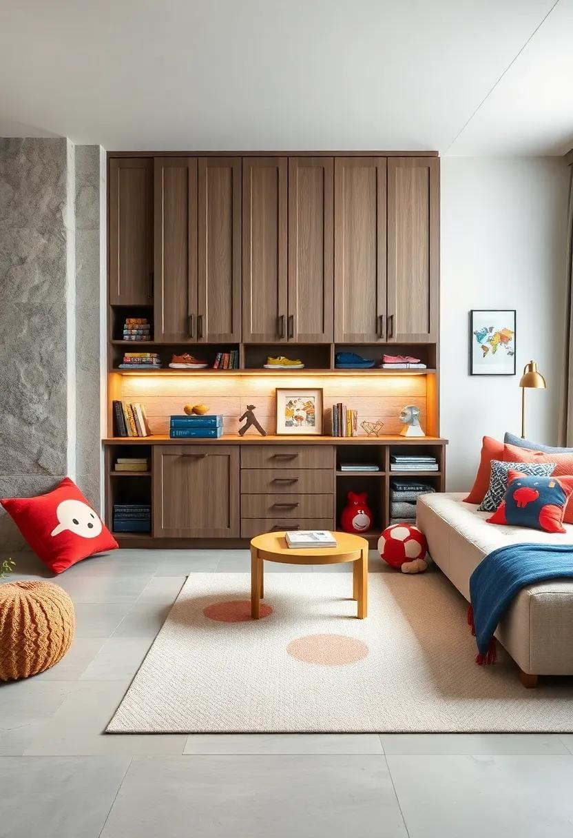 Space-Saving Wonders:⁢ Discover cleverly designed cabinets that maximize ⁢storage while leaving ample room for play