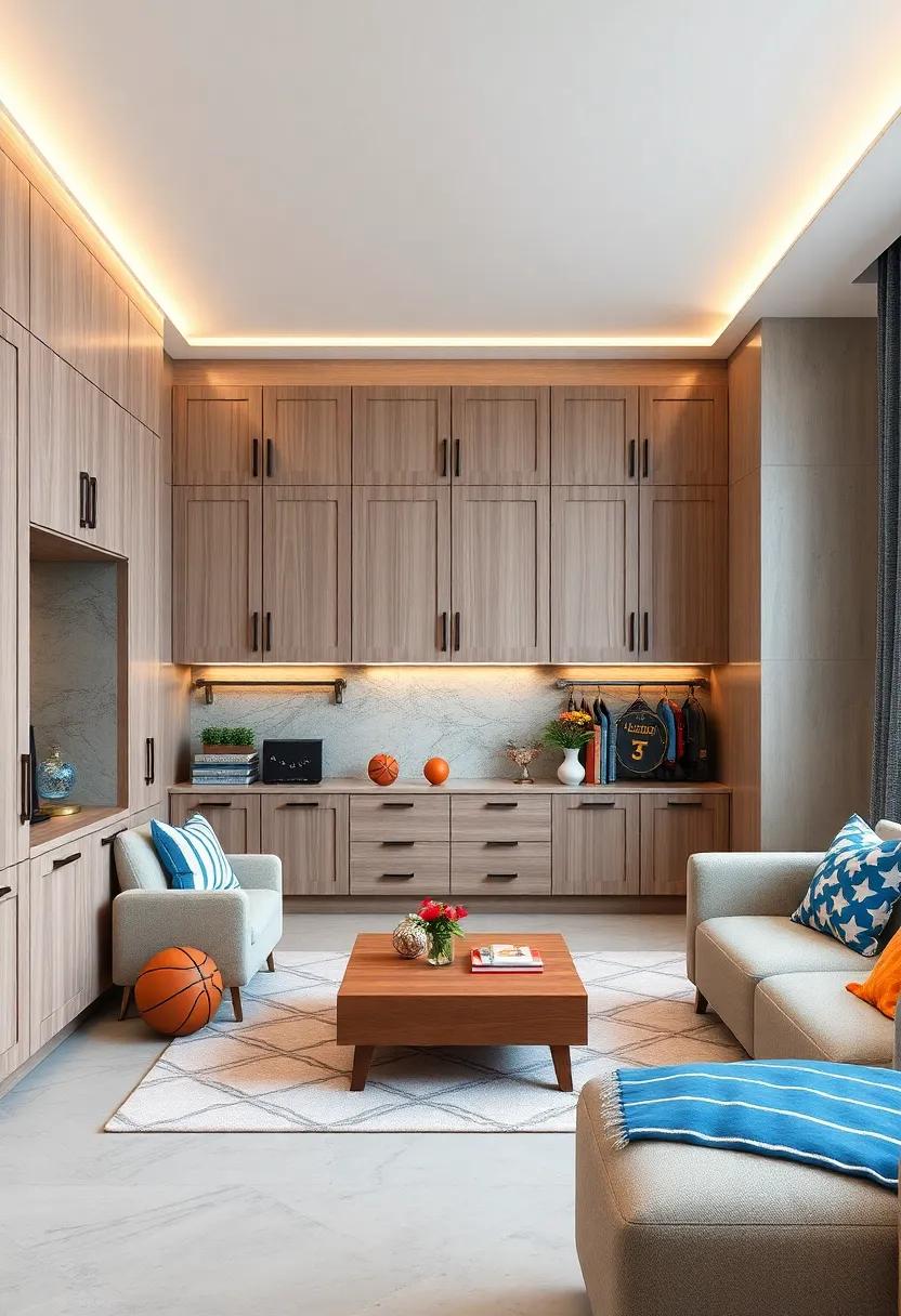 Sports Enthusiast Editions: Delve into designs that celebrate various sports,featuring equipment storage and ⁣team ⁢colors