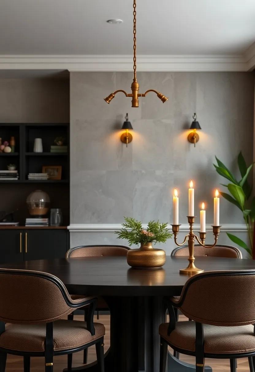 Antique Brass Candlestick Holders: Embrace the past with classic candlestick holders that add a touch of romance and nostalgia to​ your ⁣dining table or bookshelf