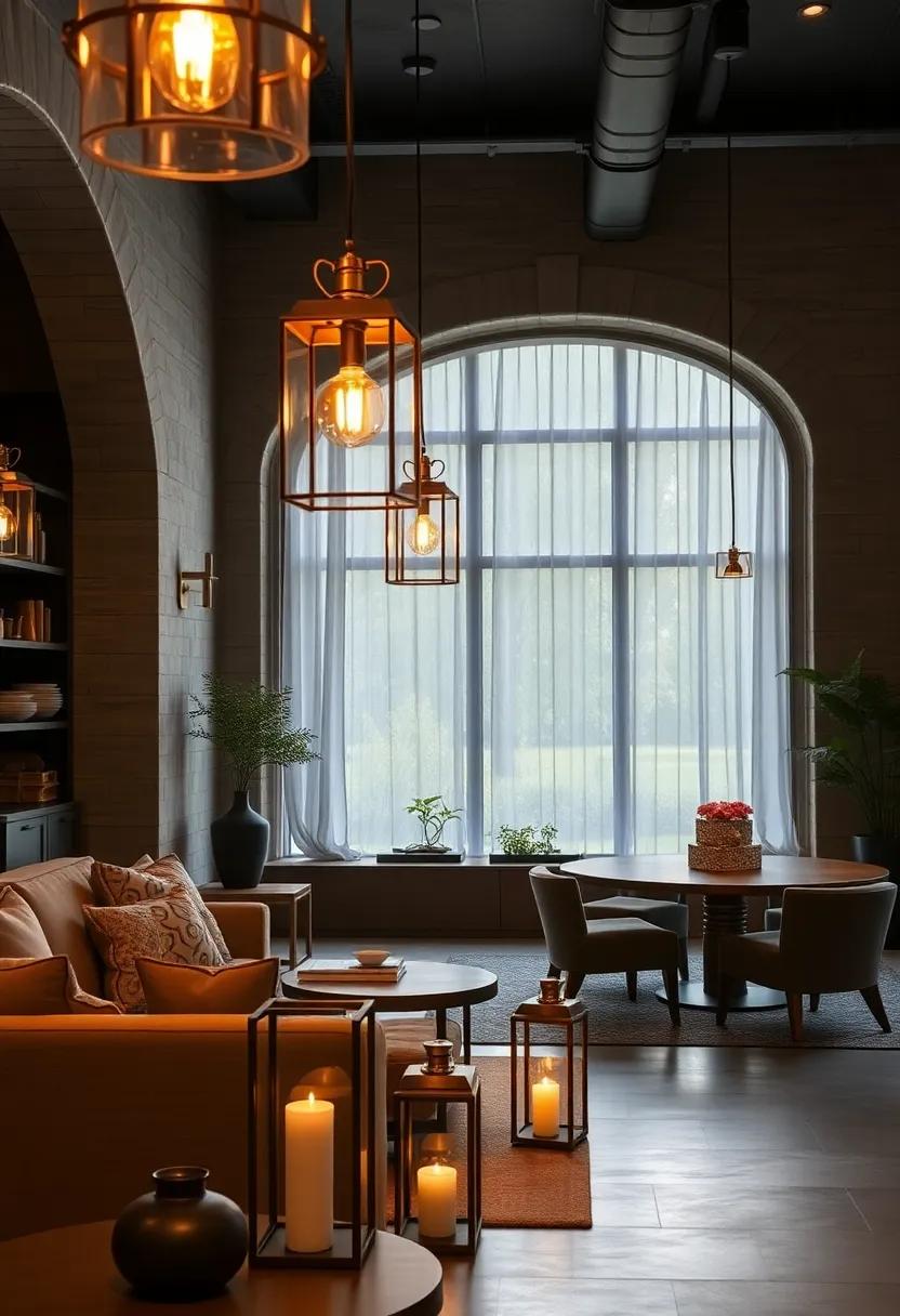 Brass lanterns: Create an atmospheric glow with brass lanterns, perfect for setting the mood ‍in cozy corners‌ or during intimate gatherings