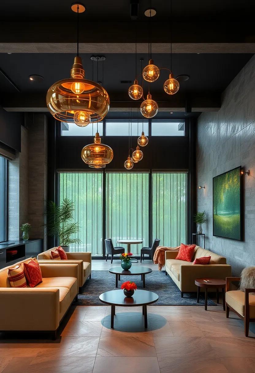 Sculptural Brass Light Installations: Invest in unique, sculptural lighting that doubles as an art⁣ piece,‍ intriguing⁤ guests while ‍providing the necessary illumination