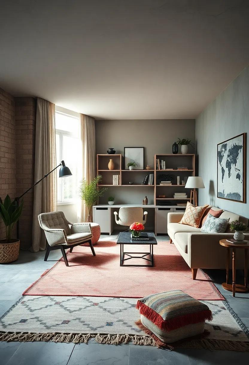 Personalize with Textiles: Layer various textures ⁤through rugs, curtains, and cushions that add warmth ​and comfort to your home office while reflecting your style