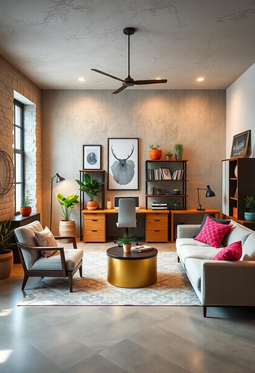 Layer⁣ Your Lighting: ‍Combine ambient, task, and ‍accent lighting to create a ​well-lit office space‍ that​ is functional ‌yet visually appealing