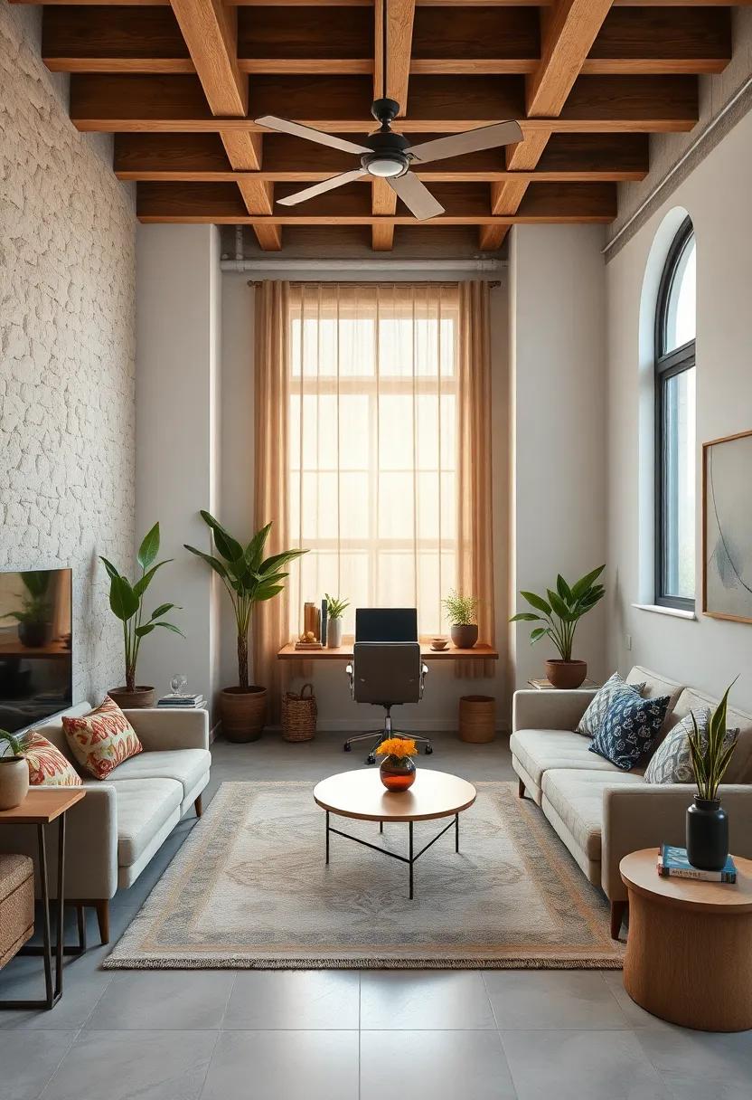 Mix Textures and Materials: Play ‌around with different materials ‍like‍ metal, wood, glass, and fabric to give your ‍office a rounded, eclectic feel