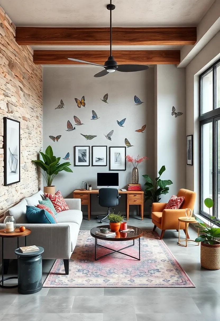 Use Wall Decals: Incorporate removable wall decals ⁢that can add‌ whimsy or sophistication, depending on your office vibe, without the commitment ⁤of​ paint