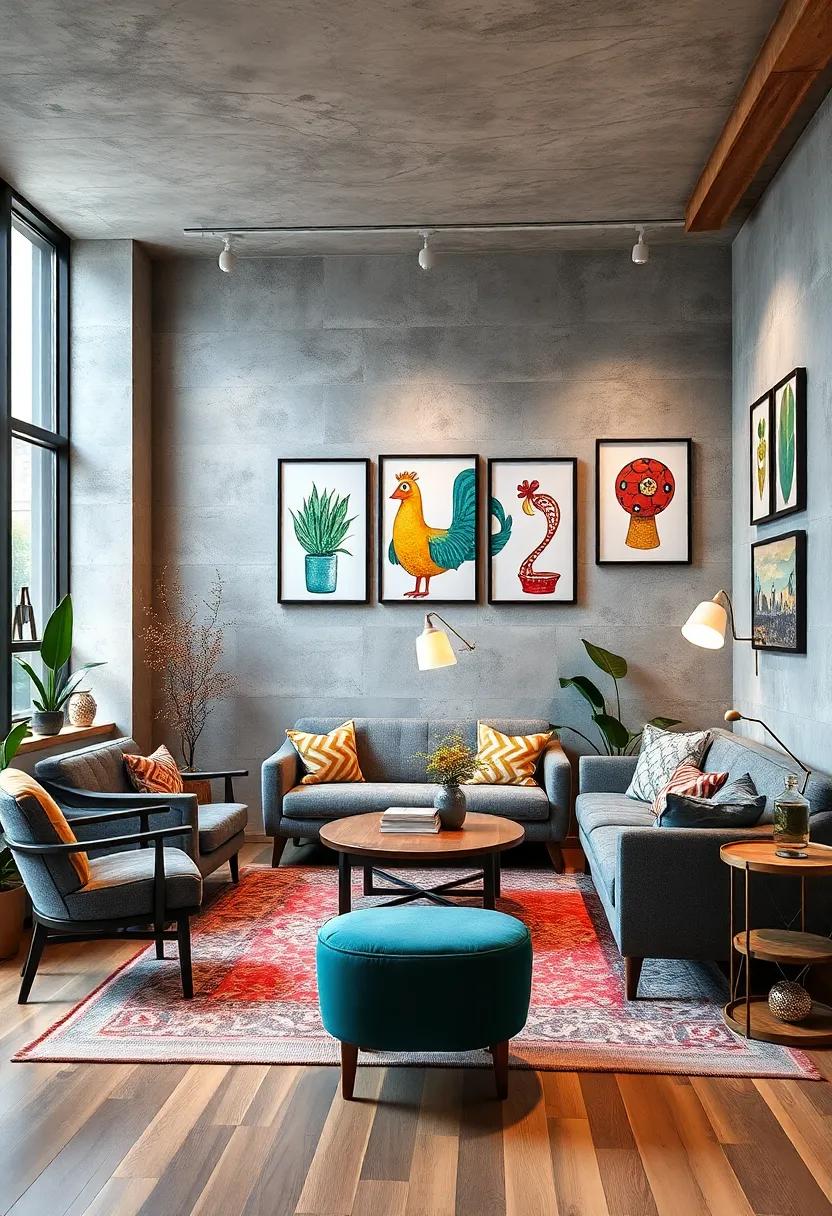 Quirky Wall Art: Decorate ⁤your office ⁣walls with quirky​ prints or illustrations that‌ reflect your⁤ personality and make working ​a more enjoyable experience