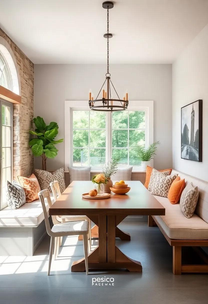 Built-In Benches: Design ⁣a cozy breakfast nook with built-in‍ benches for casual meals and inviting gatherings