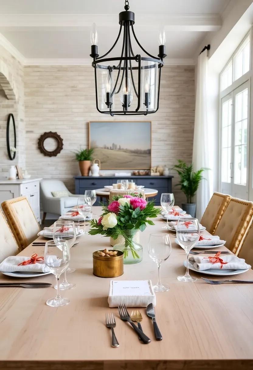 Customized ‍place Settings: ‍Personalize each place ​with name​ cards or ​small gifts that⁢ add⁢ a thoughtful touch⁤ to family ‌dinners