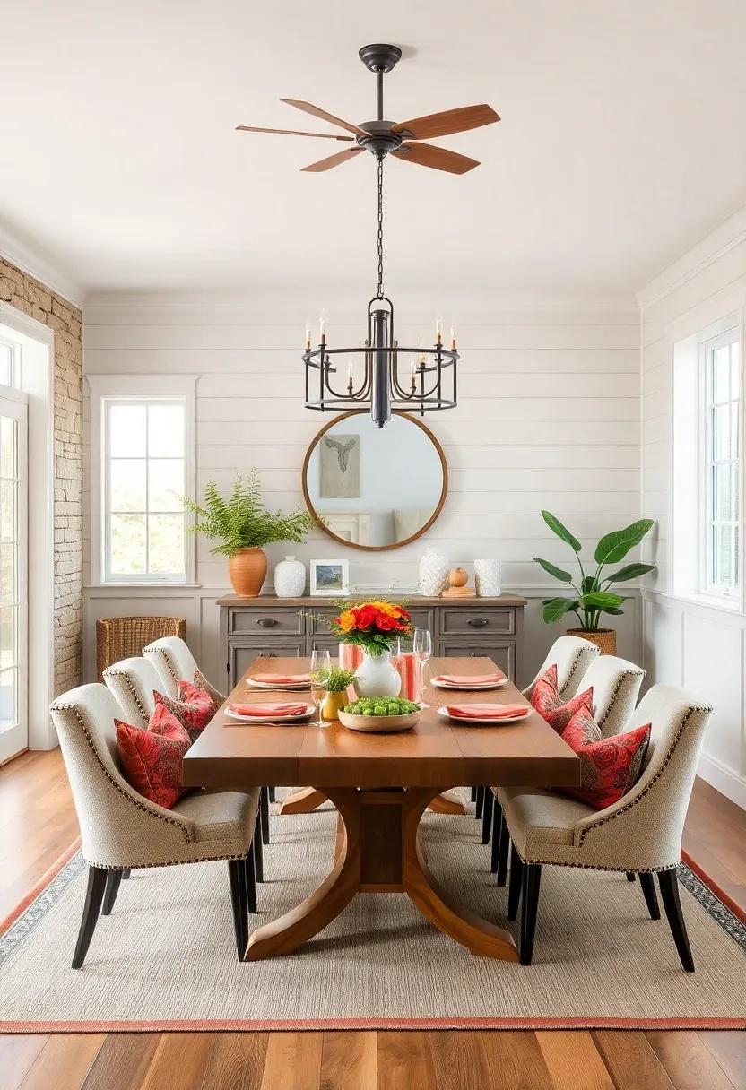 Farmhouse-inspired Wall​ Treatments: Consider shiplap‌ or beadboard paneling to add depth and a rustic ‍feel to the walls