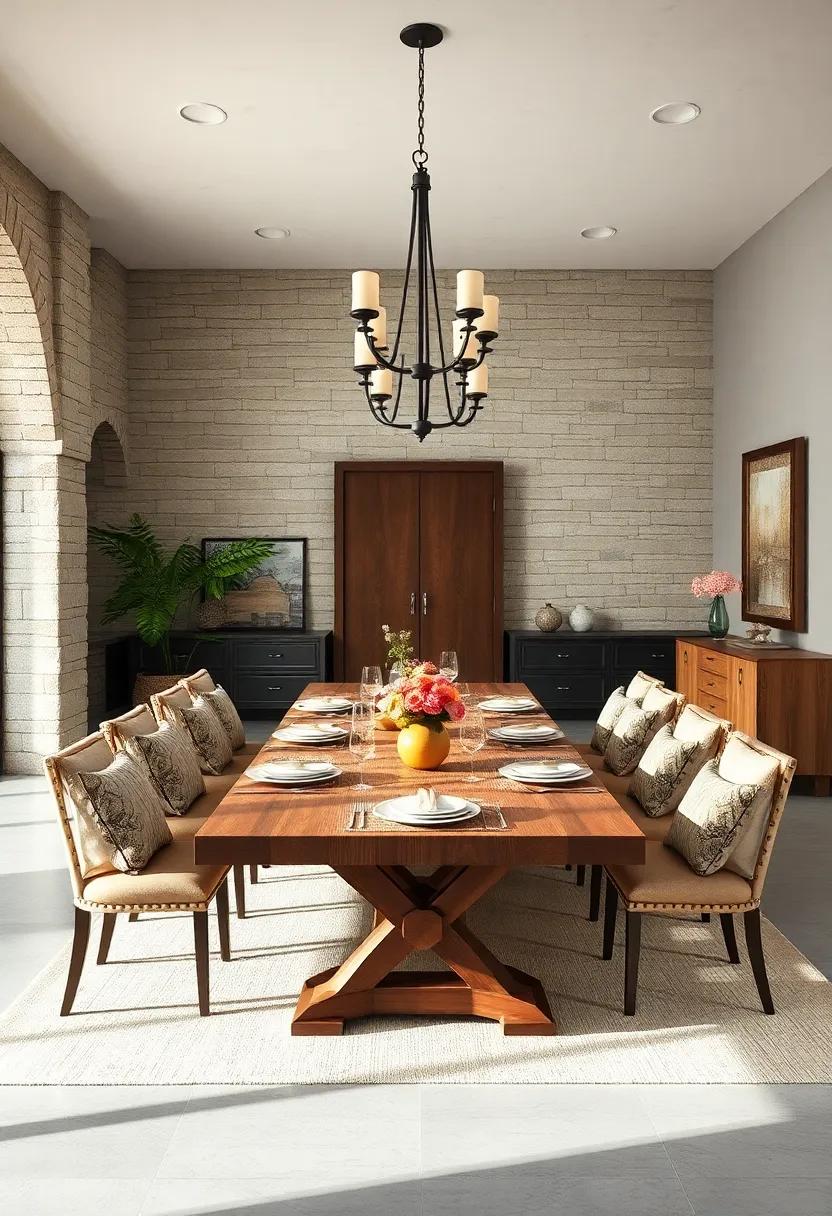 Large Family⁣ Table: Opt ​for a long,‌ communal dining table where friends⁤ and family can gather, encouraging conversation and togetherness