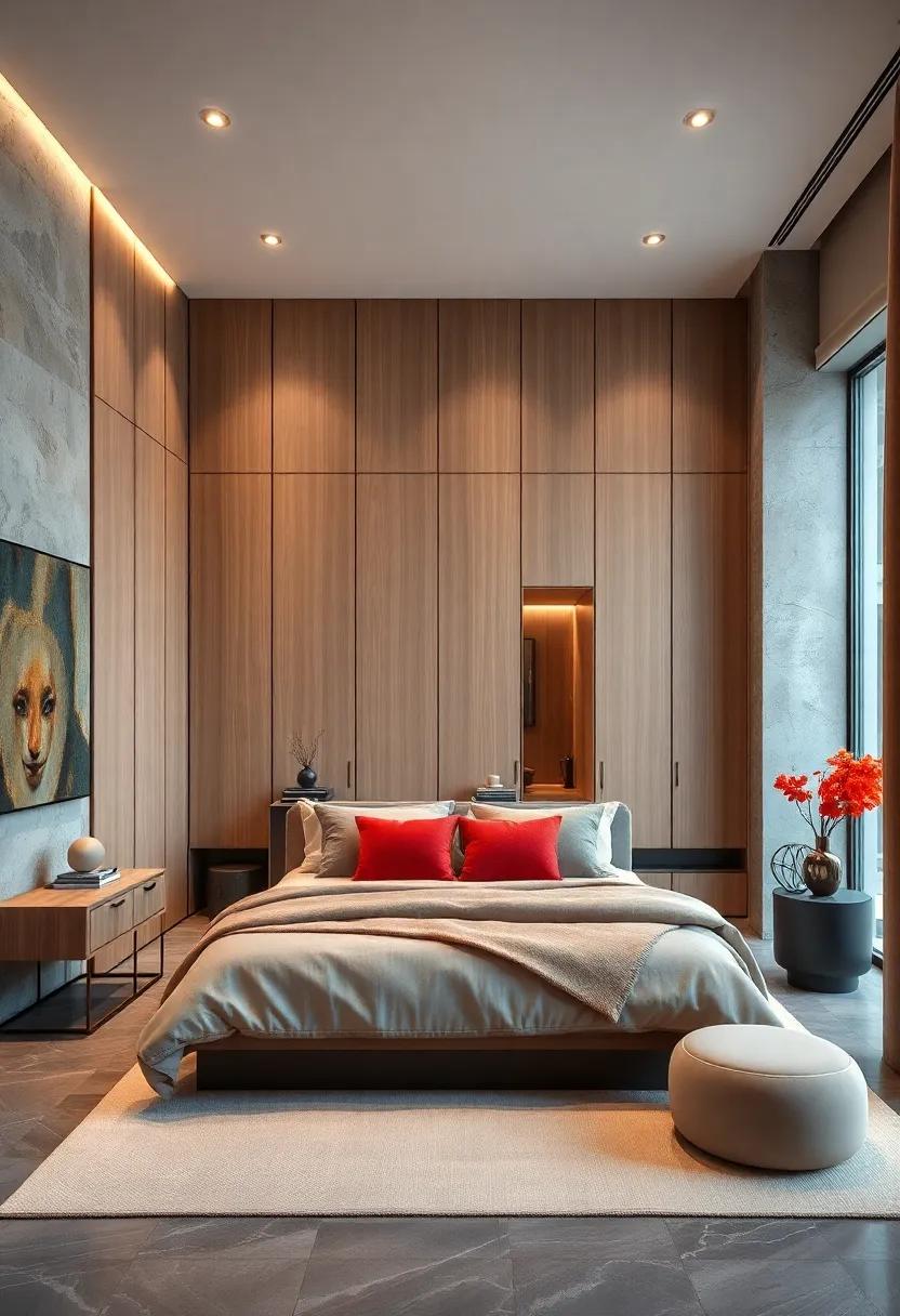 Grand Wardrobe: ⁣Invest in a bespoke wardrobe ​with custom finishes and built-in⁤ organizers that ⁢seamlessly ⁣blend luxury ⁤and practicality for your clothing collection