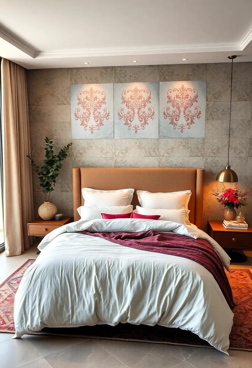 Sumptuous Bedding Set: Elevate your sanctuary with a high-thread-count bedding set crafted from the finest materials, promising a lavish feel and restful nights