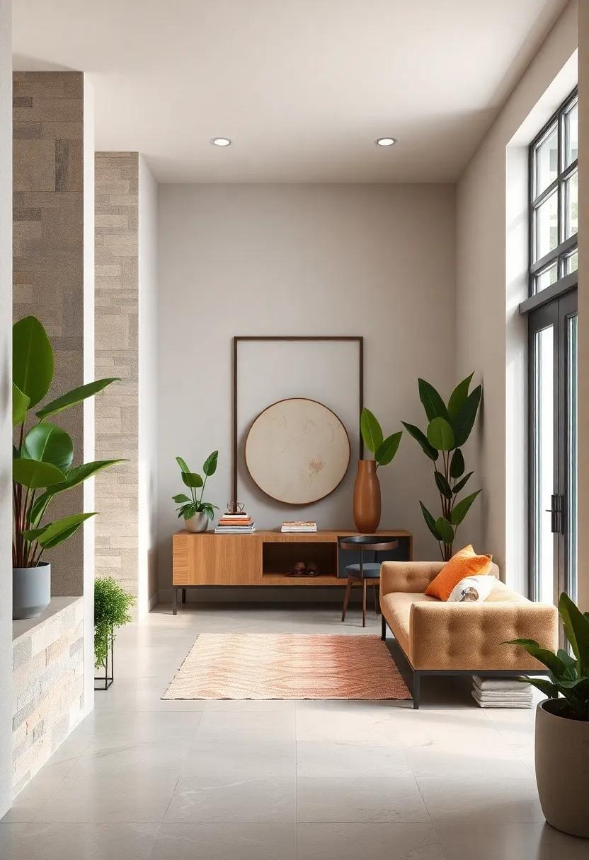 Invite nature indoors with a⁤ botanical-themed entryway that includes built-in ⁣planters ⁤alongside functional storage‌ compartments for an oasis-like feel