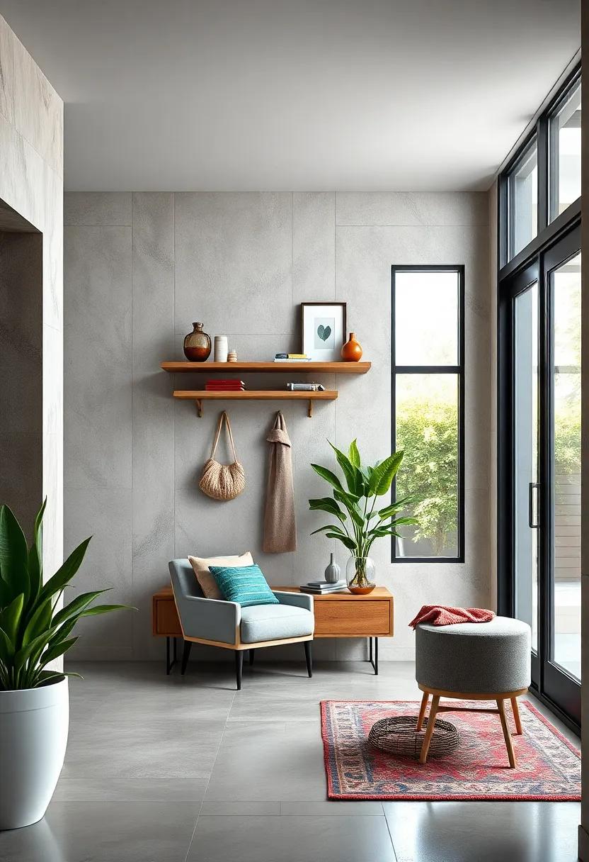 Unveil a ‍contemporary design featuring a floating shelf with integrated hooks ‌for a⁣ clean look,perfect for housing outdoor essentials