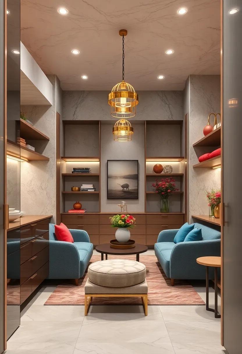 Ambient lighting Fixtures:⁤ Install‍ pendant lights with a brass​ finish ⁤to ⁣impart a warm‍ glow and highlight the selected​ hues ⁣of ‍your design