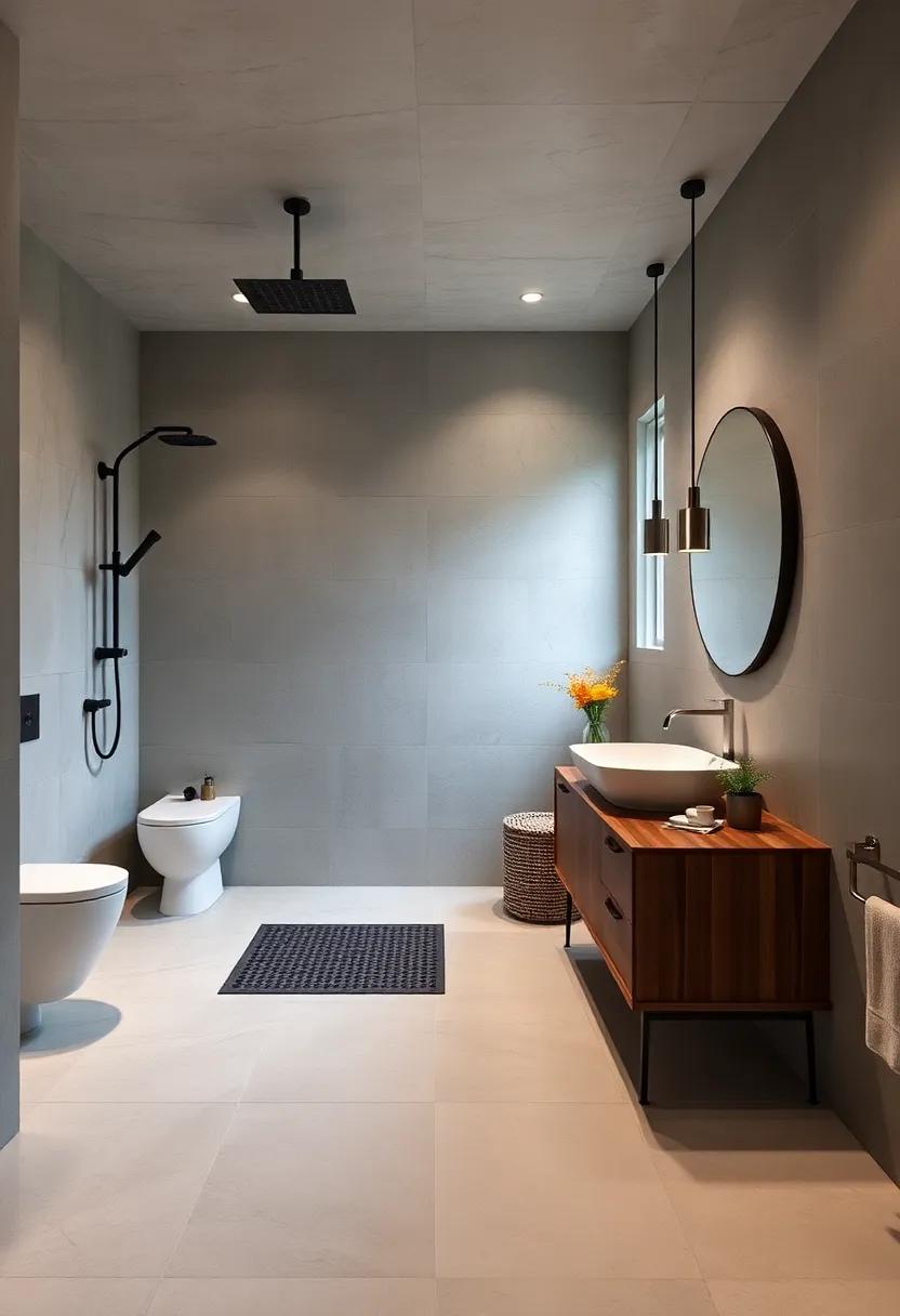 Custom‌ Shower Grate: Install⁣ a⁣ uniquely ⁤designed metal⁤ shower ‍grate, merging form and function ⁣with⁤ a standout feature