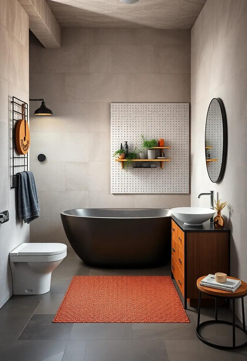 Industrial Pegboard: Use a metal pegboard for ‌a creative and customizable storage solution, ‍keeping your⁣ space organized and stylish