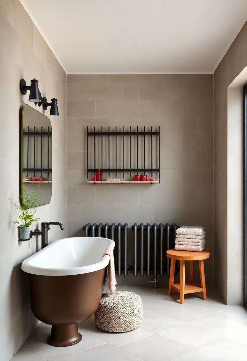 Vintage Radiator Covers: ⁤Showcase a vintage or custom‌ metal radiator cover, marrying utility with aesthetic appeal beautifully